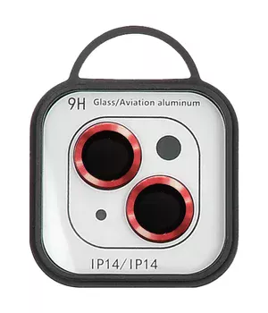 Защитное стекло Metal Classic на камеру (в упак.) для Apple iPhone 15 (6.1") / 15 Plus (6.7") Красный / Red Защитное стекло Metal Classic на камеру (в упак.) для Apple iPhone 15 (6.1") / 15 Plus (6.7") Красный / Red