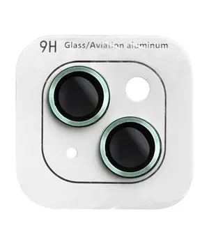 Защитное стекло Metal Classic на камеру (в упак.) для Apple iPhone 15 (6.1") / 15 Plus (6.7") Салатовый / Light Green Защитное стекло Metal Classic на камеру (в упак.) для Apple iPhone 15 (6.1") / 15 Plus (6.7") Салатовый / Light Green