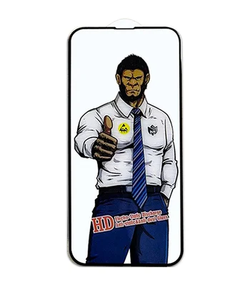 Защитное стекло 5D Anti-static Pro (тех.пак) для Apple iPhone 15 Plus (6.7") Черный