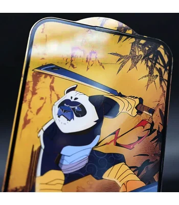 Защитное стекло 5D Anti-static Panda (тех.пак) для Apple iPhone 15 Plus (6.7") Черный