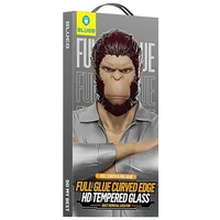 Защитное 3D стекло Blueo Hot Bending для Apple iPhone 15 Pro (6.1") (+ аппликатор) Черный