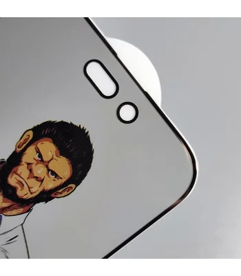 Защитное стекло Privacy 5D Anti-Static (тех.пак) для Apple iPhone 15 Pro (6.1") Черный