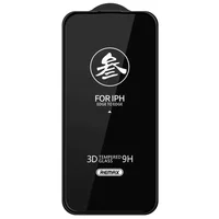 Захисне скло Remax 3D (GL-27) для Apple iPhone 15 Pro (6.1") Чорний