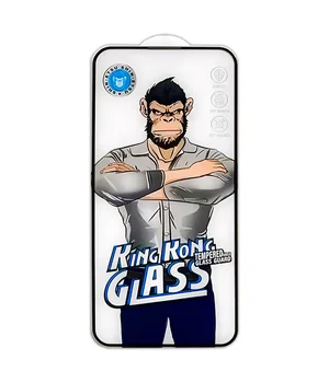 Защитное 2.5D стекло King Kong HD для Apple iPhone 15 Pro (6.1") Черный Защитное 2.5D стекло King Kong HD для Apple iPhone 15 Pro (6.1") Черный
