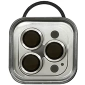 Захисне скло Metal Classic на камеру (в упак.) Apple iPhone 15 Pro (6.1") / 15 Pro Max (6.7") Срібний / Silver