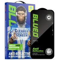 Защитное 2.5D стекло Blueo AR Anti-Reflective HD для Apple iPhone 15 Pro (6.1") Черный