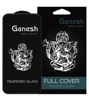 Захисне скло Ganesh (Full Cover) для Apple iPhone 15 Pro (6.1") Чорний