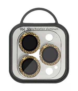 Защитное стекло Metal Shine на камеру (в упак.) для Apple iPhone 15 Pro (6.1") / 15 Pro Max (6.7") Золотой / Gold Защитное стекло Metal Shine на камеру (в упак.) для Apple iPhone 15 Pro (6.1") / 15 Pro Max (6.7") Золотой / Gold