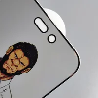 Защитное стекло Privacy 5D Anti-Static (тех.пак) для Apple iPhone 15 Pro Max (6.7") Черный