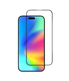 Захисне скло "Borofone" Full Glue HD для Apple iPhone 15 Pro Max (6.7") Чорний