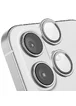Захисне скло Metal Classic на камеру (в упак.) Apple iPhone 16 (6.1") / 16 Plus (6.7") Срібний / Silver