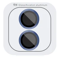 Защитное стекло Metal Classic на камеру (в упак.) для Apple iPhone 16 (6.1") / 16 Plus (6.7") Синий / Ultramarine