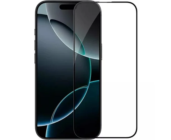 Защитное стекло Nillkin (CP+ max 3D) (full glue) для Apple iPhone 16 (6.1") Черный