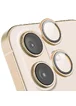 Захисне скло Metal Classic на камеру (в упак.) Apple iPhone 16 (6.1") / 16 Plus (6.7") Золотий / Gold