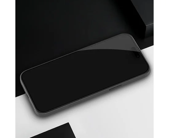 Защитное стекло Nillkin (CP+ max 3D) (full glue) для Apple iPhone 16 (6.1") Черный
