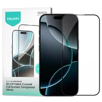 Защитное стекло Nillkin (CP+ max 3D) (full glue) для Apple iPhone 16 (6.1") Черный