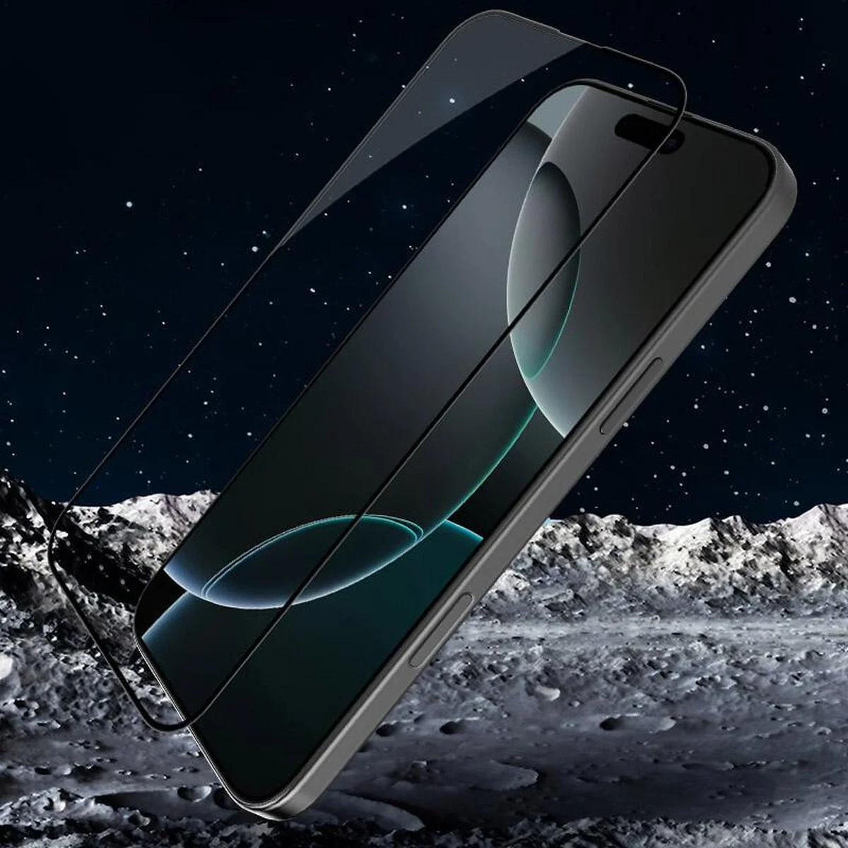 Защитное стекло Nillkin (CP+ max 3D) (full glue) для Apple iPhone 16 (6.1") Черный