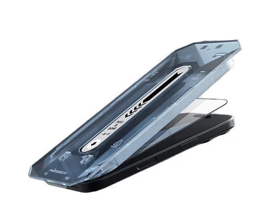 Защитное стекло Nillkin (CP+PRO) для Apple iPhone 16 (6.1") (+ аппликатор) Черный