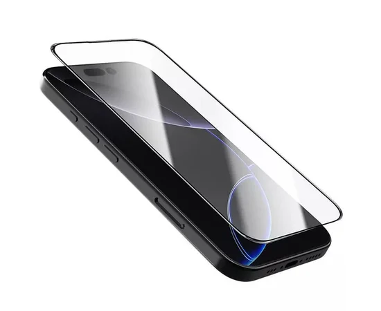 Защитное стекло Nillkin (CP+PRO) для Apple iPhone 16 (6.1") (+ аппликатор) Черный