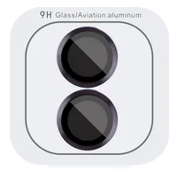 Захисне скло Metal Classic на камеру (в упак.) Apple iPhone 16 (6.1") / 16 Plus (6.7") Чорний / Black