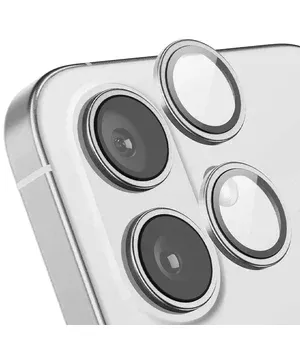 Защитное стекло Metal Classic на камеру (в упак.) для Apple iPhone 16 (6.1") / 16 Plus (6.7") Серебряный / Silver Защитное стекло Metal Classic на камеру (в упак.) для Apple iPhone 16 (6.1") / 16 Plus (6.7") Серебряный / Silver