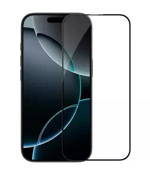 Захисне скло Nillkin (CP+ max 3D) (full glue) для Apple iPhone 16 (6.1") Чорний