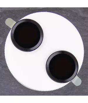 Захисне скло Metal Classic на камеру (в упак.) Apple iPhone 16 (6.1") / 16 Plus (6.7") Чорний / Black