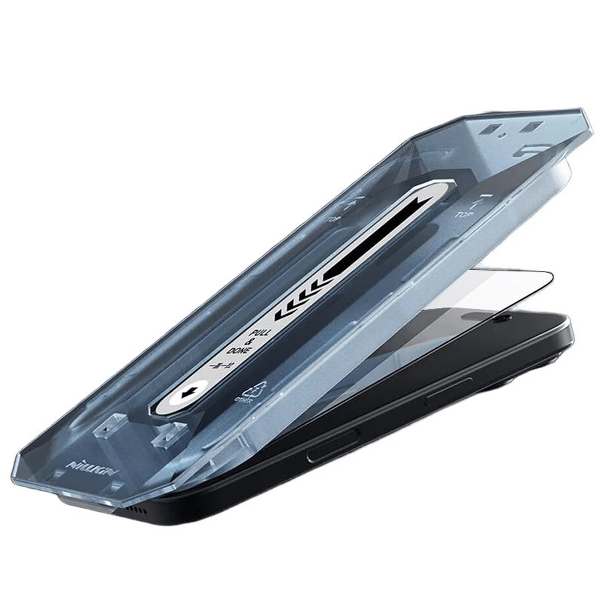 Захисне скло Nillkin (CP+PRO) для Apple iPhone 16 (6.1") (+ аплікатор) Чорний