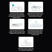 Захисне скло Nillkin (CP+PRO) для Apple iPhone 16 Pro (6.3") (+ аплікатор) Чорний