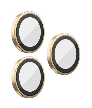 Защитное стекло BlueO Metal на камеру для Apple iPhone 16 Pro / 16 Pro Max / 15 Pro / 15 Pro Max Золотой / Gold Titanium Защитное стекло BlueO Metal на камеру для Apple iPhone 16 Pro / 16 Pro Max / 15 Pro / 15 Pro Max Золотой / Gold Titanium