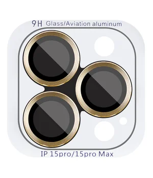 Защитное стекло Metal Classic на камеру (в упак.) для Apple iPhone 16 Pro (6.3") / 16 Pro Max (6.9") Золотой / Gold Защитное стекло Metal Classic на камеру (в упак.) для Apple iPhone 16 Pro (6.3") / 16 Pro Max (6.9") Золотой / Gold