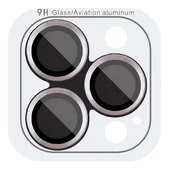 Захисне скло Metal Classic на камеру (в упак.) Apple iPhone 16 Pro (6.3") / 16 Pro Max (6.9") Сірий / Titanium Gray