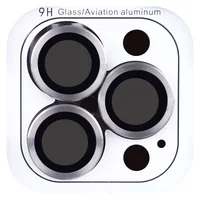 Защитное стекло Metal Classic на камеру (в упак.) для Apple iPhone 16 Pro (6.3") / 16 Pro Max (6.9") Серый / Titanium Gray