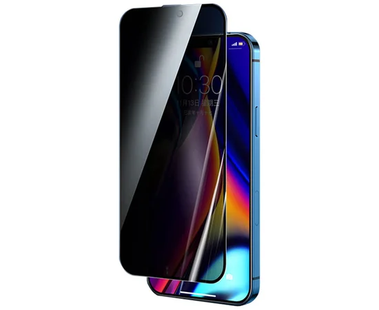 Защитное стекло Remax 3D Privacy (GL-27) для Apple iPhone 16 Pro (6.3") Черный