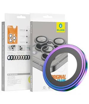 Защитное стекло BlueO Metal на камеру для Apple iPhone 16 Pro / 16 Pro Max / 15 Pro / 15 Pro Max Сиреневый / Colorful Защитное стекло BlueO Metal на камеру для Apple iPhone 16 Pro / 16 Pro Max / 15 Pro / 15 Pro Max Сиреневый / Colorful