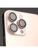 Захисне скло BlueO Metal на камеру для Apple iPhone 16 Pro / 16 Pro Max / 15 Pro / 15 Pro Max Золотий / Gold Titanium