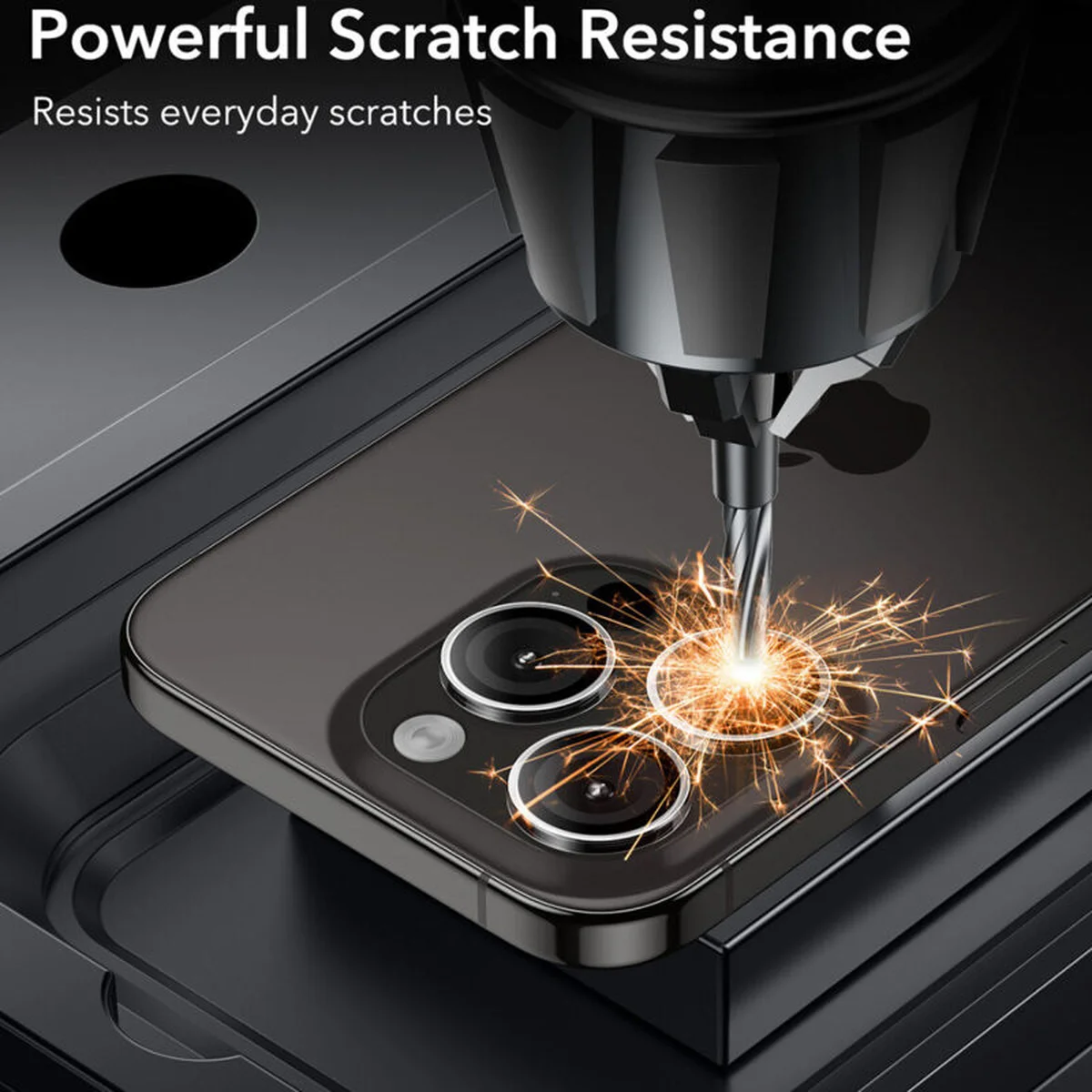 Защитное стекло Metal Classic на камеру (в упак.) для Apple iPhone 16 Pro (6.3") / 16 Pro Max (6.9") Серебряный / Silver