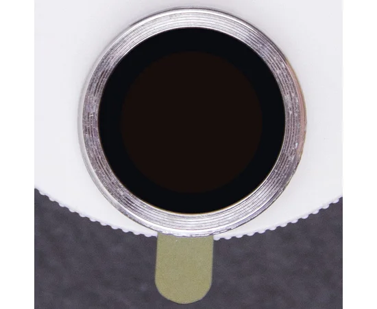 Защитное стекло Metal Classic на камеру (в упак.) для Apple iPhone 16 Pro (6.3") / 16 Pro Max (6.9") Серебряный / Silver