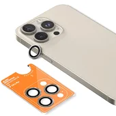 Захисне скло BlueO Metal на камеру для Apple iPhone 16 Pro/16 Pro Max/15 Pro/15 Pro Max Сірий/Natural Titanium