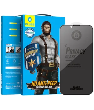 Защитное 2.5D стекло Blueo Full Cover Anti-Peep для Apple iPhone 16 Pro (6.3") Черный Защитное 2.5D стекло Blueo Full Cover Anti-Peep для Apple iPhone 16 Pro (6.3") Черный