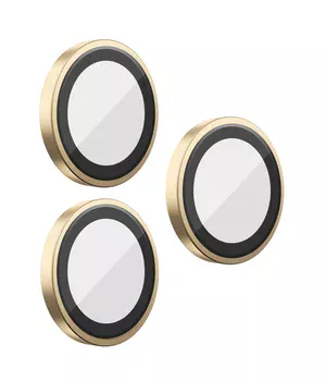 Захисне скло BlueO Metal на камеру для Apple iPhone 16 Pro / 16 Pro Max / 15 Pro / 15 Pro Max Золотий / Gold Titanium