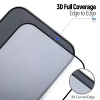 Защитное 3D стекло Blueo Hot Bending для Apple iPhone 16 Pro (6.3") (+ аппликатор) Черный