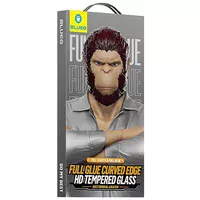 Защитное 3D стекло Blueo Hot Bending для Apple iPhone 16 Pro (6.3") (+ аппликатор) Черный