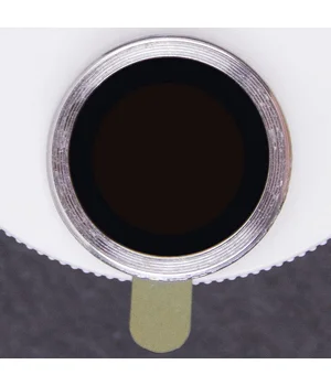 Захисне скло Metal Classic на камеру (в упак.) Apple iPhone 16 Pro (6.3") / 16 Pro Max (6.9") Срібний / Silver