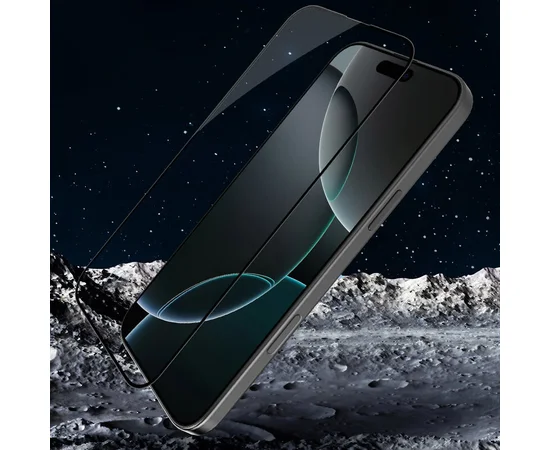 Захисне скло Nillkin (CP+ max 3D) для Apple iPhone 16 Pro (6.3") Чорний