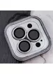 Захисне скло Metal Classic на камеру (в упак.) Apple iPhone 16 Pro (6.3") / 16 Pro Max (6.9") Сірий / Titanium Gray