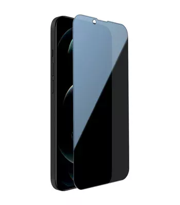 Защитное стекло Privacy 5D (тех.пак) для Apple iPhone 16 Pro (6.3") Черный
