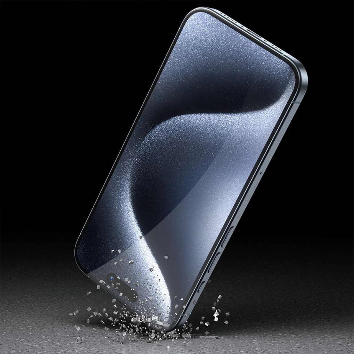 Захисне 3D скло Blueo Invisible Airbag Anti-Broken для Apple iPhone 16 Pro Max (6.9") Чорний