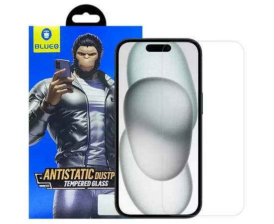 Защитное 2.5D стекло Blueo Full Cover HD Clear для Apple iPhone 16 Pro Max (6.9") Прозрачное