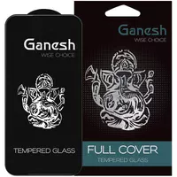 Захисне скло Ganesh (Full Cover) для Apple iPhone 16 Pro Max (6.9") Чорний